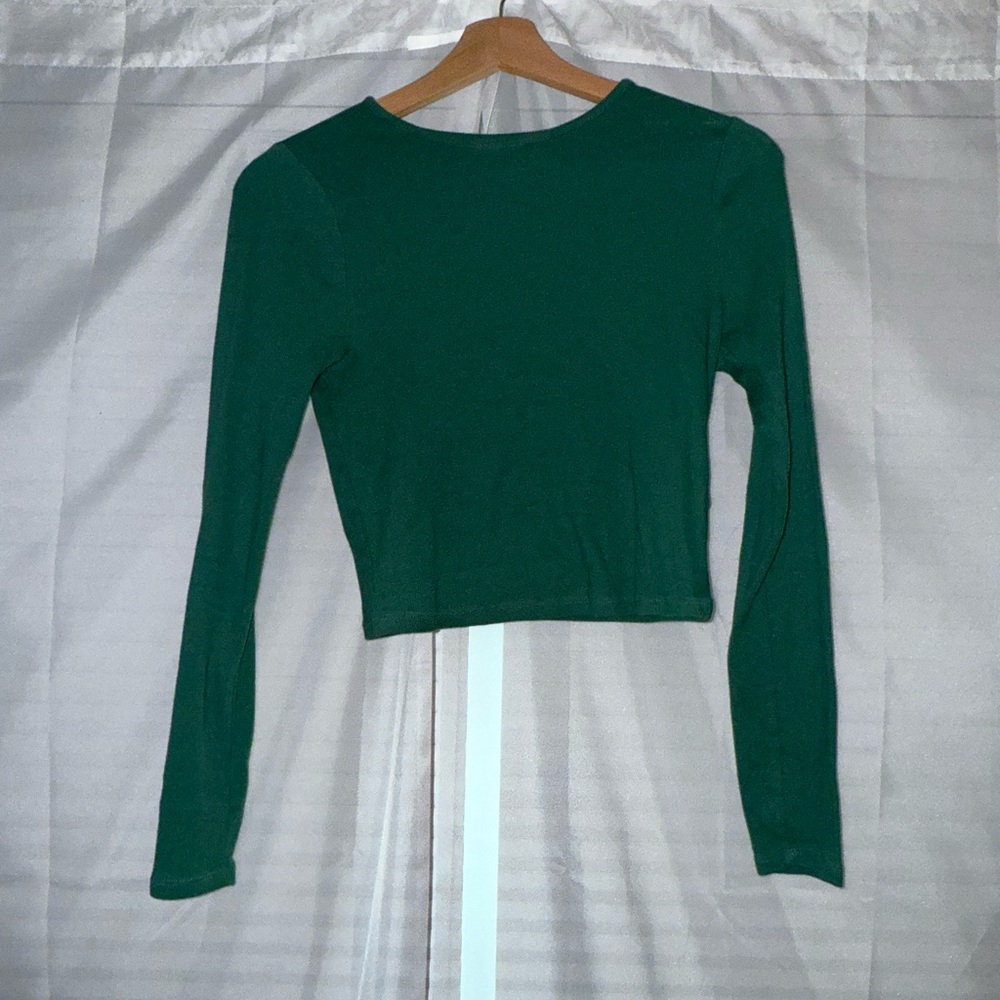 PacSun Green Long Sleeve Top